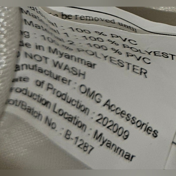 Miss Gwen's OMG Accessories Quilted Stuff Pouch "Dream" Lk New approx 9"×9"×3" - Picture 7 of 8